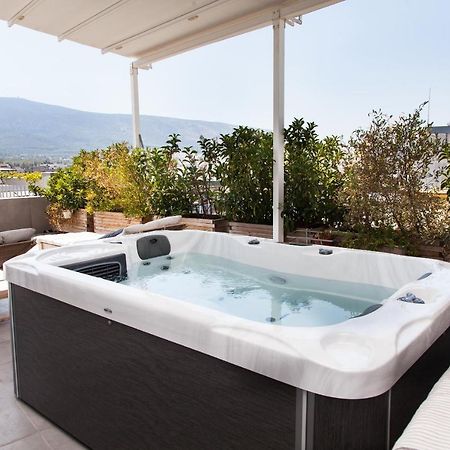Gorgeous Penthouse With Private Jacuzzi And Amazing View! Διαμέρισμα Αθήνα Εξωτερικό φωτογραφία